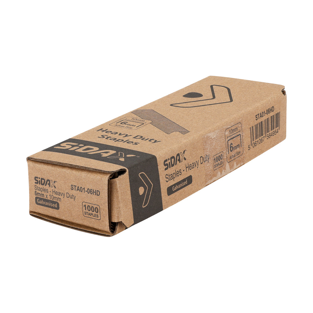 Heavy Duty Staples | Chisel Point | T50 | Galvanised