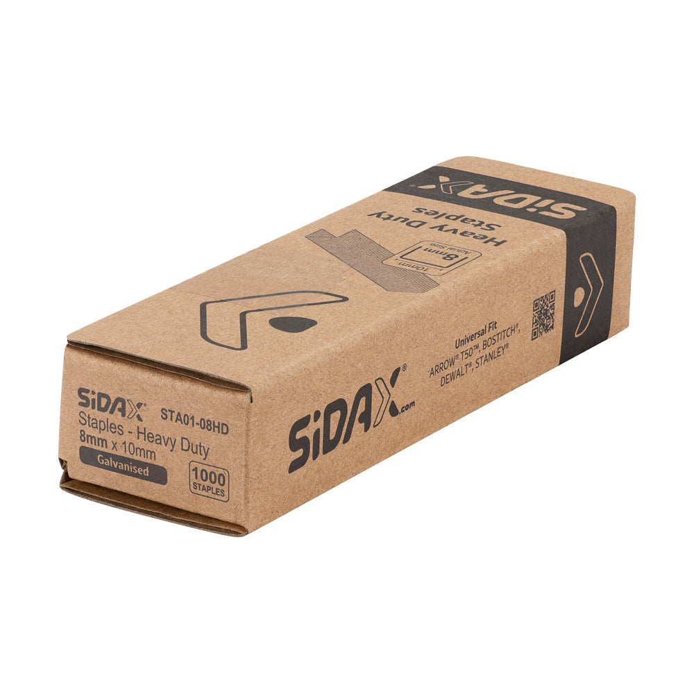 Heavy Duty Staples | Chisel Point | T50 | Galvanised