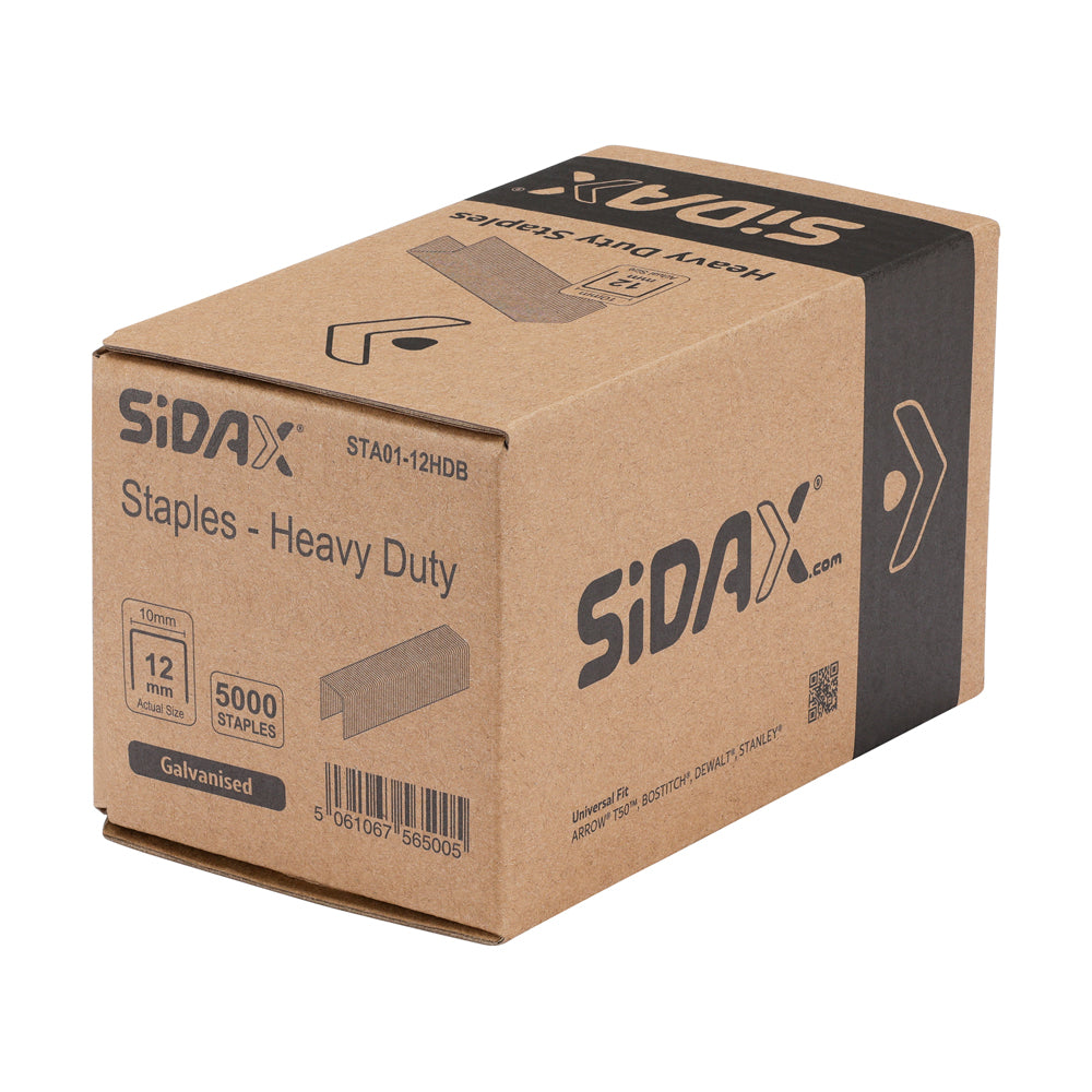 Heavy Duty Staples | Chisel Point | T50 | Galvanised