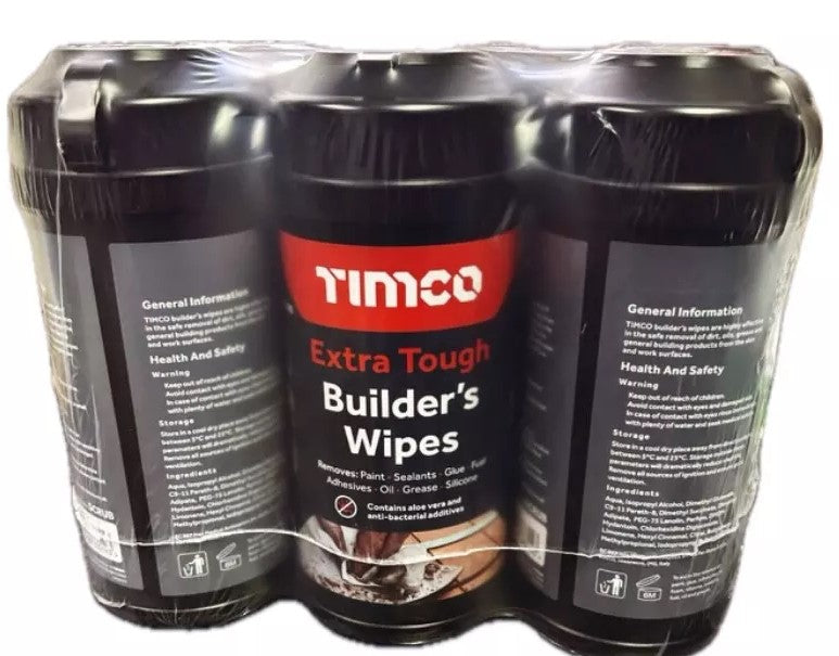 Extra Tough Builders Wipes 100 Wipes